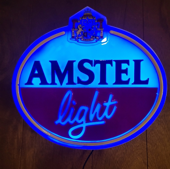 Vintage Amstel light up sign. - Picture 3 of 4